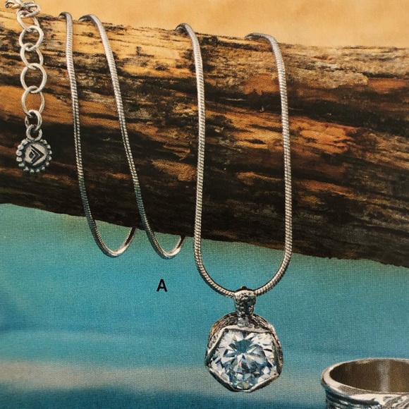 Silpada N2370 Cinema Star Cubic Zirconia Necklace - Picture 2 of 12